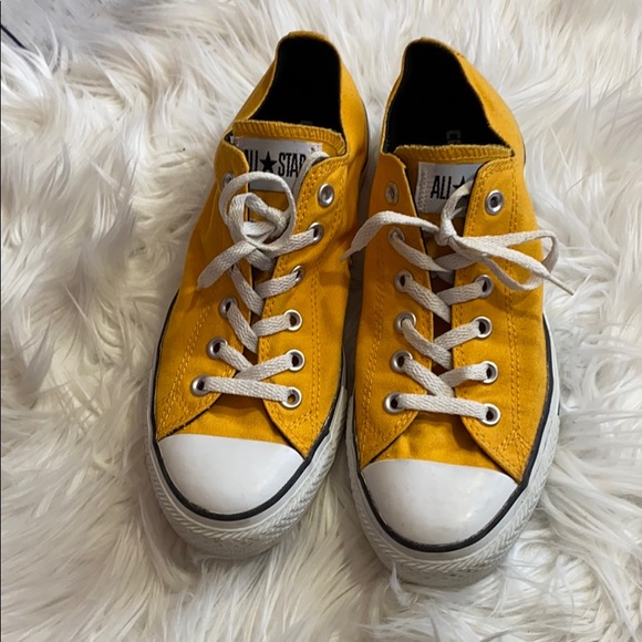 Converse Shoes - Converse Canvas Mustard Yellow Sneakers sz 10